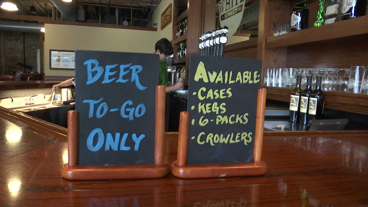 Fighting fear with beer Coronavirus spurs curbside beer sales