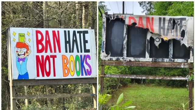 Abita Springs mother says sign designed by transgender son was set on fire - Vimarsana News