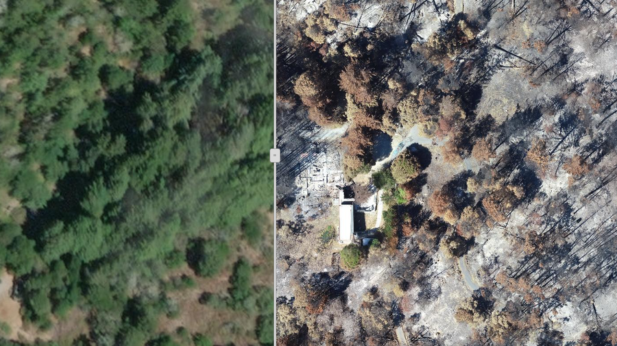 The Santa Cruz County Sheriff’s Office Unmanned Aerial System (UAS) Team, in conjunction with several other law enforcement agencies from the Bay Area, collected imagery of the heavily impacted areas from the CZU Lightning Complex Fires.