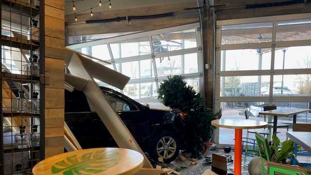 Car drives into Bel Air Cantina in Oak Creek - Vimarsana News