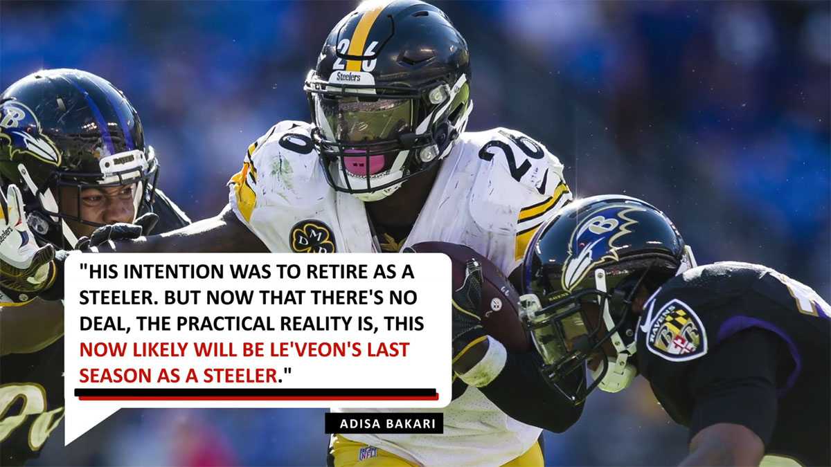 Le'Veon Bell 'might come back' for one game with Steelers, retire