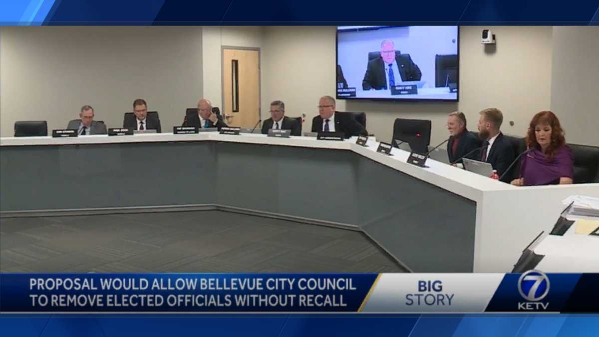 Proposal would allow Bellevue City Council to remove elected officials