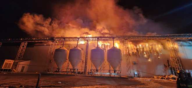 Hawkeye Pride Egg Farm fire: Crews respond to fire at north Iowa egg farm