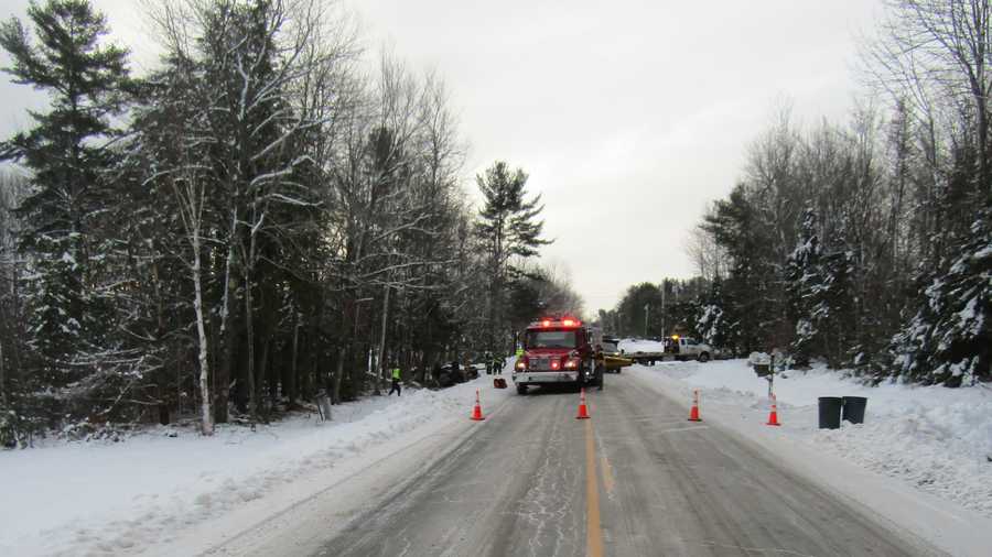 Belmont woman dies after losing control of SUV on icy road