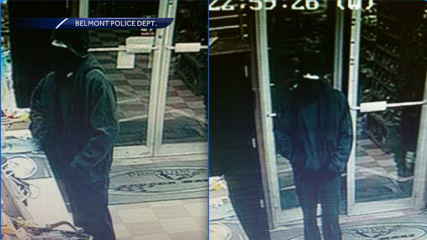 Belmont police searching for armed robbery suspect