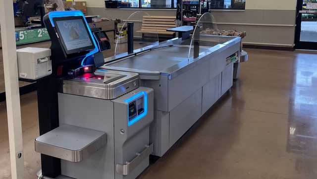 Kroger store switching to self-checkout model with more belted checkout lanes - Vimarsana News