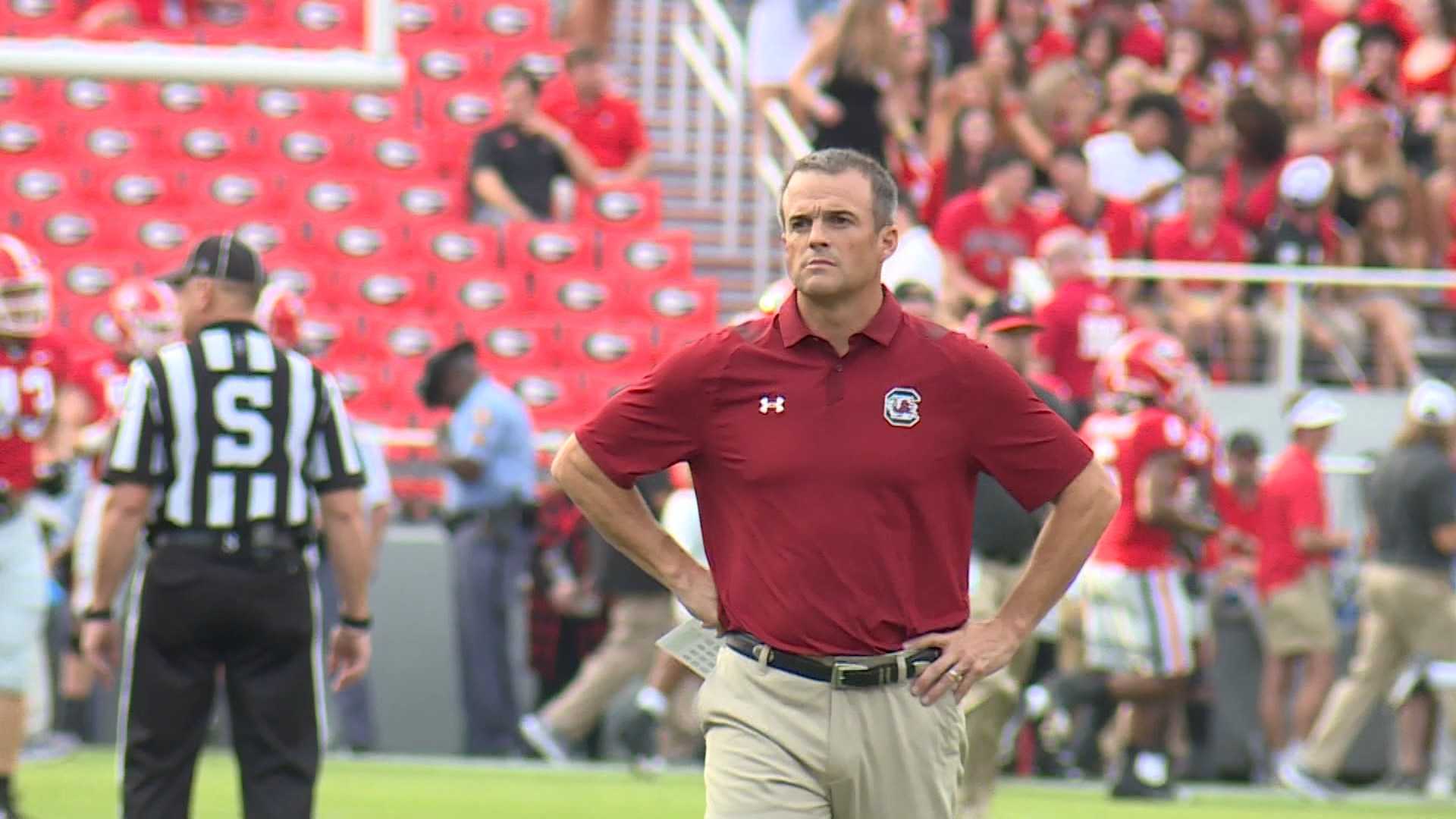 South Carolina Head Coach Shane Beamer Previews Rivalry Matchup Against ...