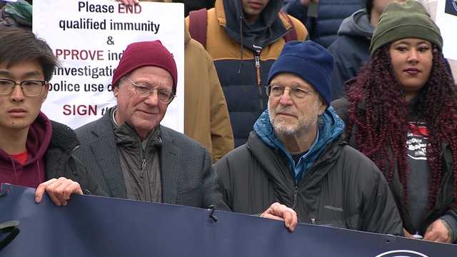 Ben & Jerry's co-founders join police accountability rally - Vimarsana News