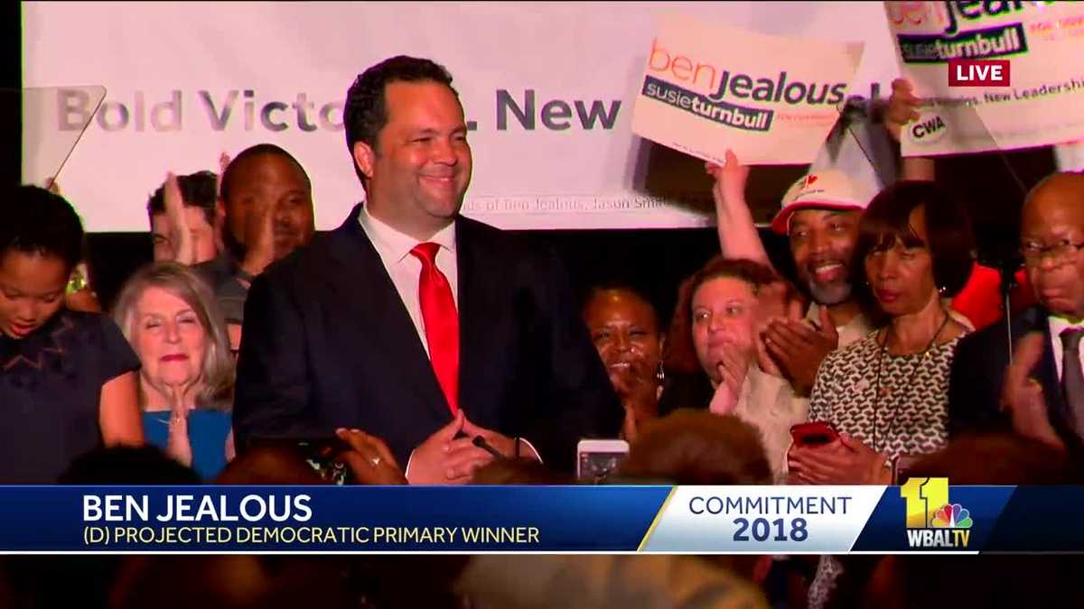Ben Jealous wins Democratic nomination for Maryland governor