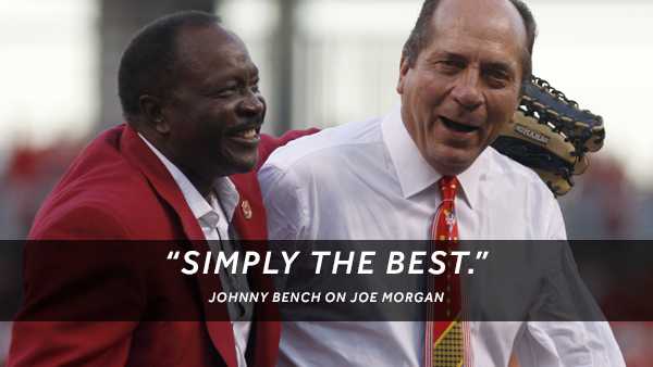 Cincinnatians, former teammates react to passing of Reds' legend Joe Morgan