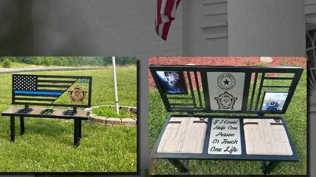 New bench in Cynthiana pays tribute to fallen Scott County deputy - Vimarsana News