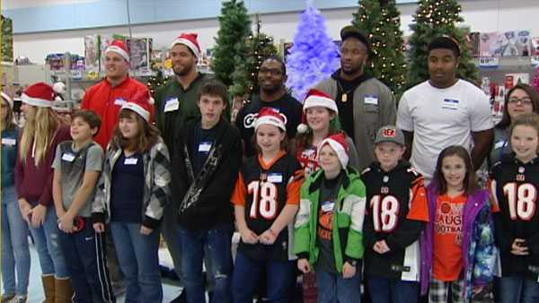 Bengals to shop with children this evening