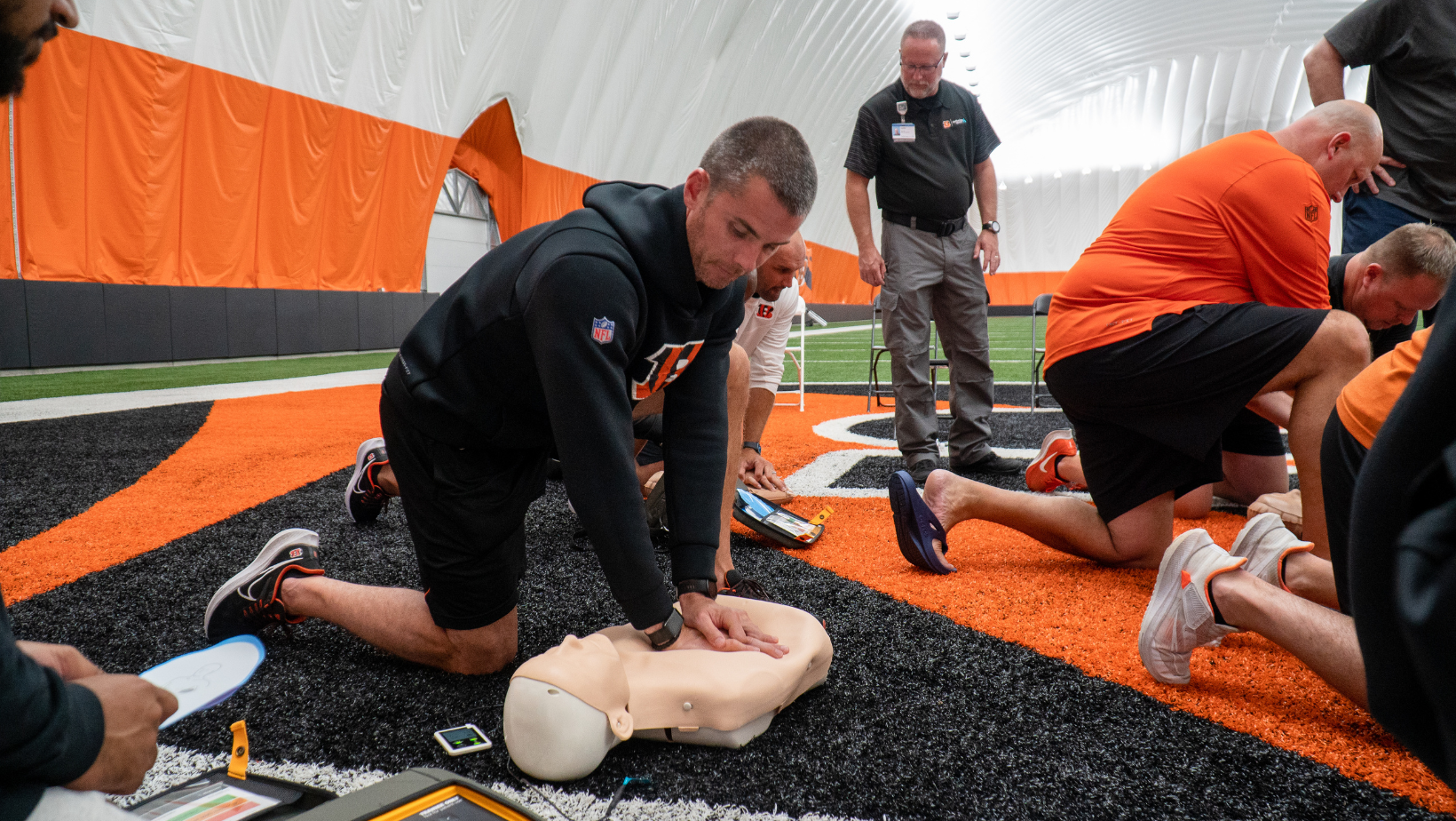 Bills Team CPR/AED Training