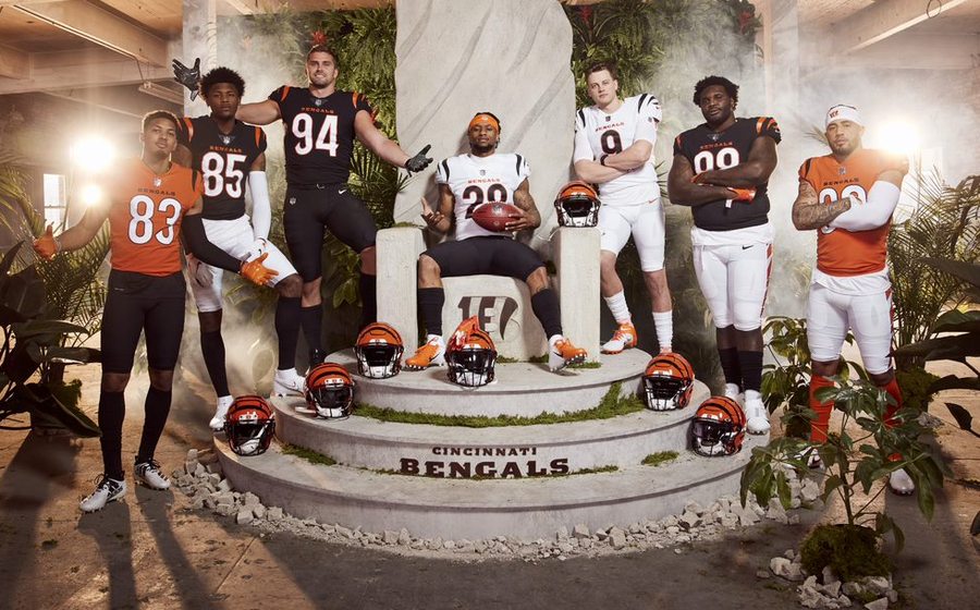 Cincinnati Bengals new uniforms