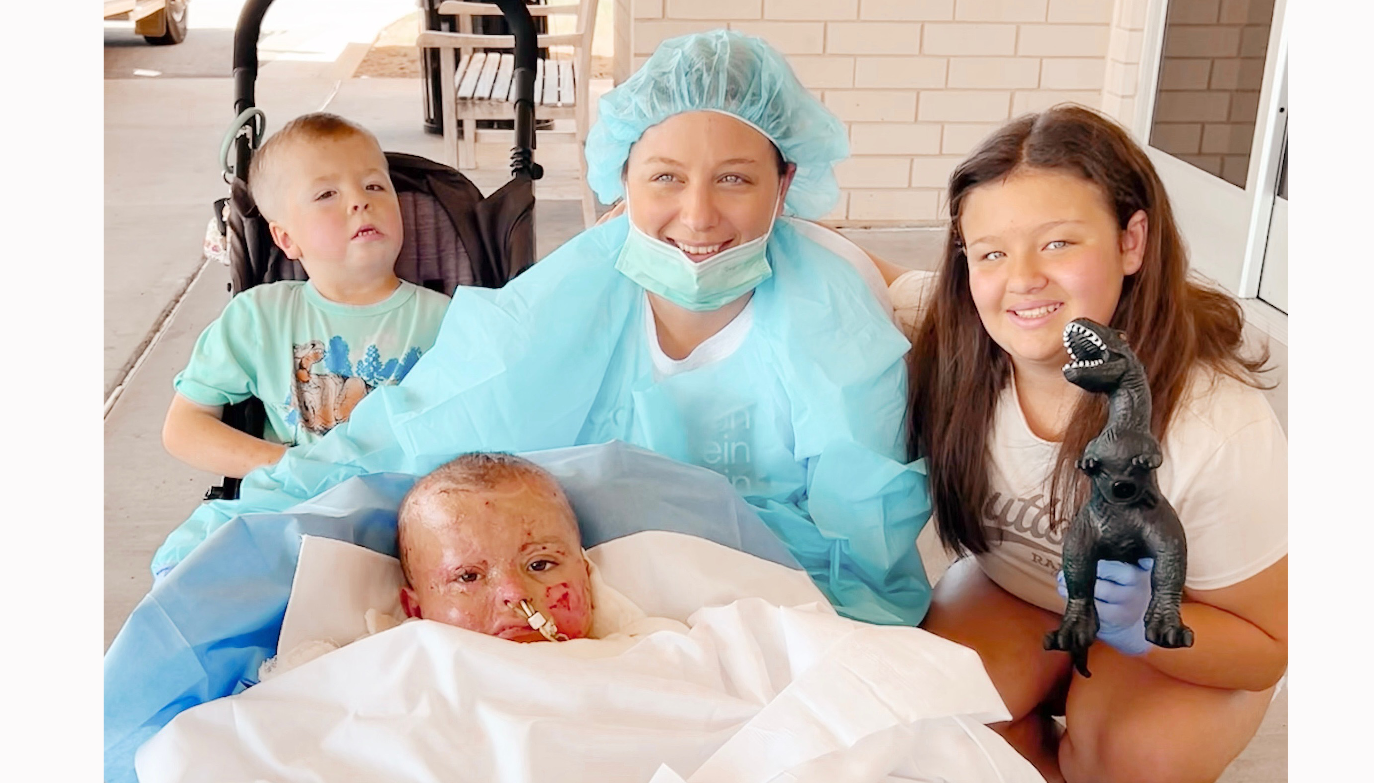 South Carolina: Family of boy burned in chase crash give update - WYFF