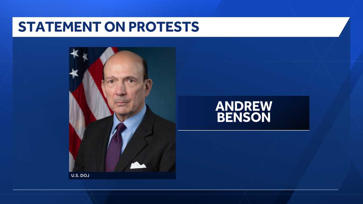 US Attorney for Maine calls for peaceful protests amid potential ICE activity