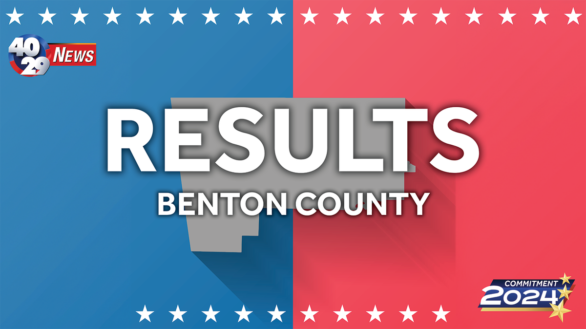 Nov. 2024 Election Results Benton County, Arkansas