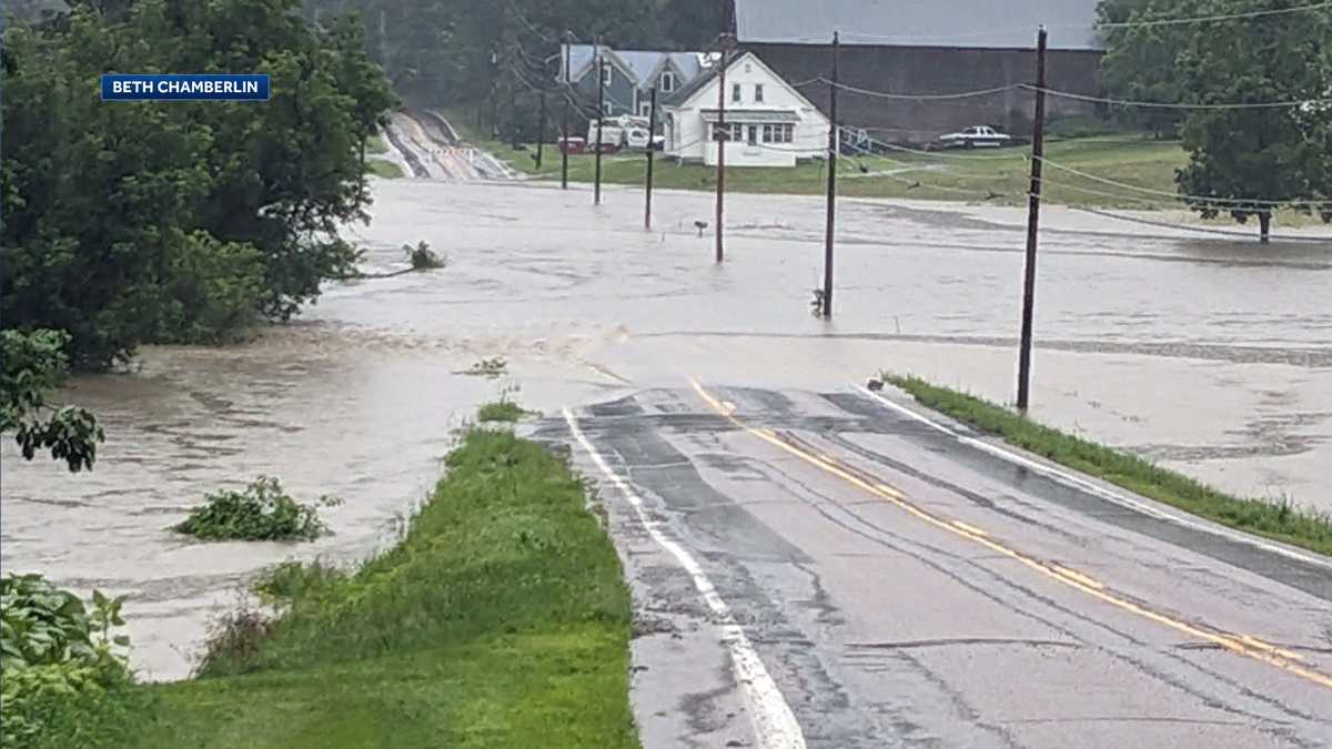 Vermont flooding photos: See images from across the state