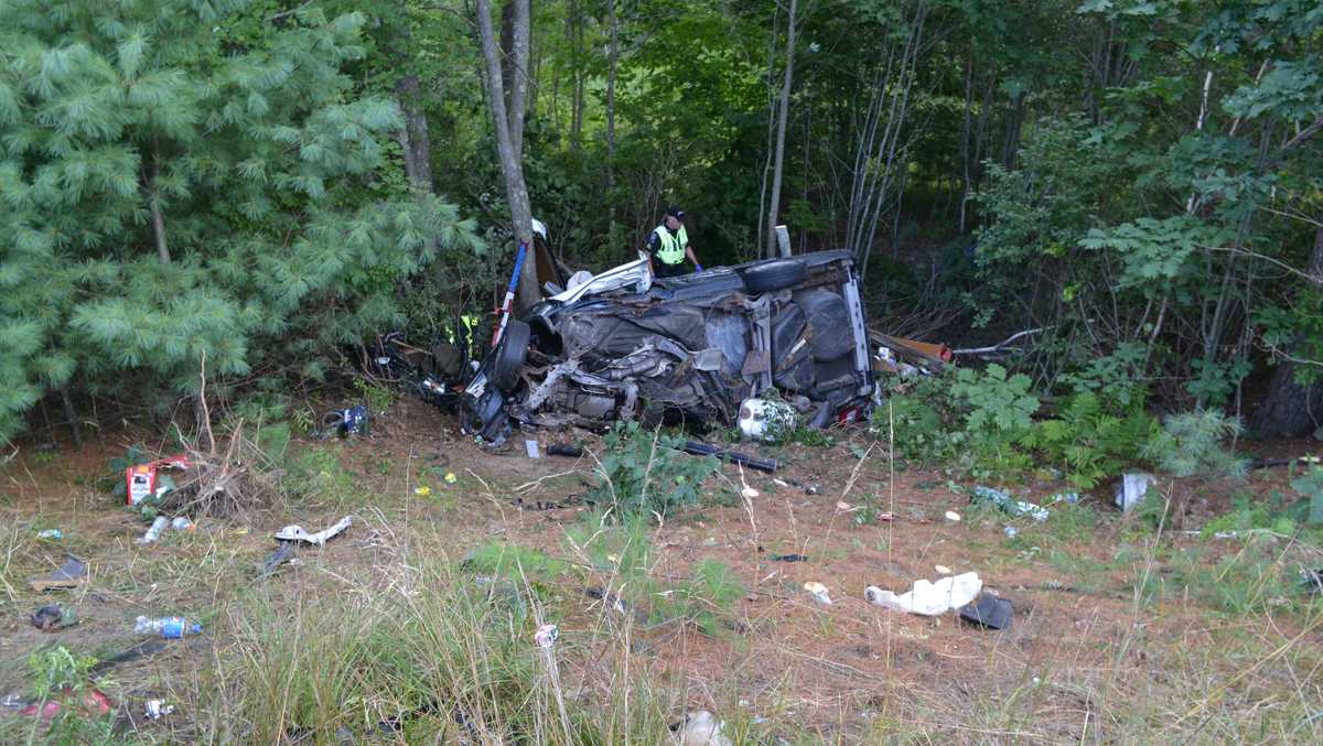 Two people died in a crash in Berwick on Sunday