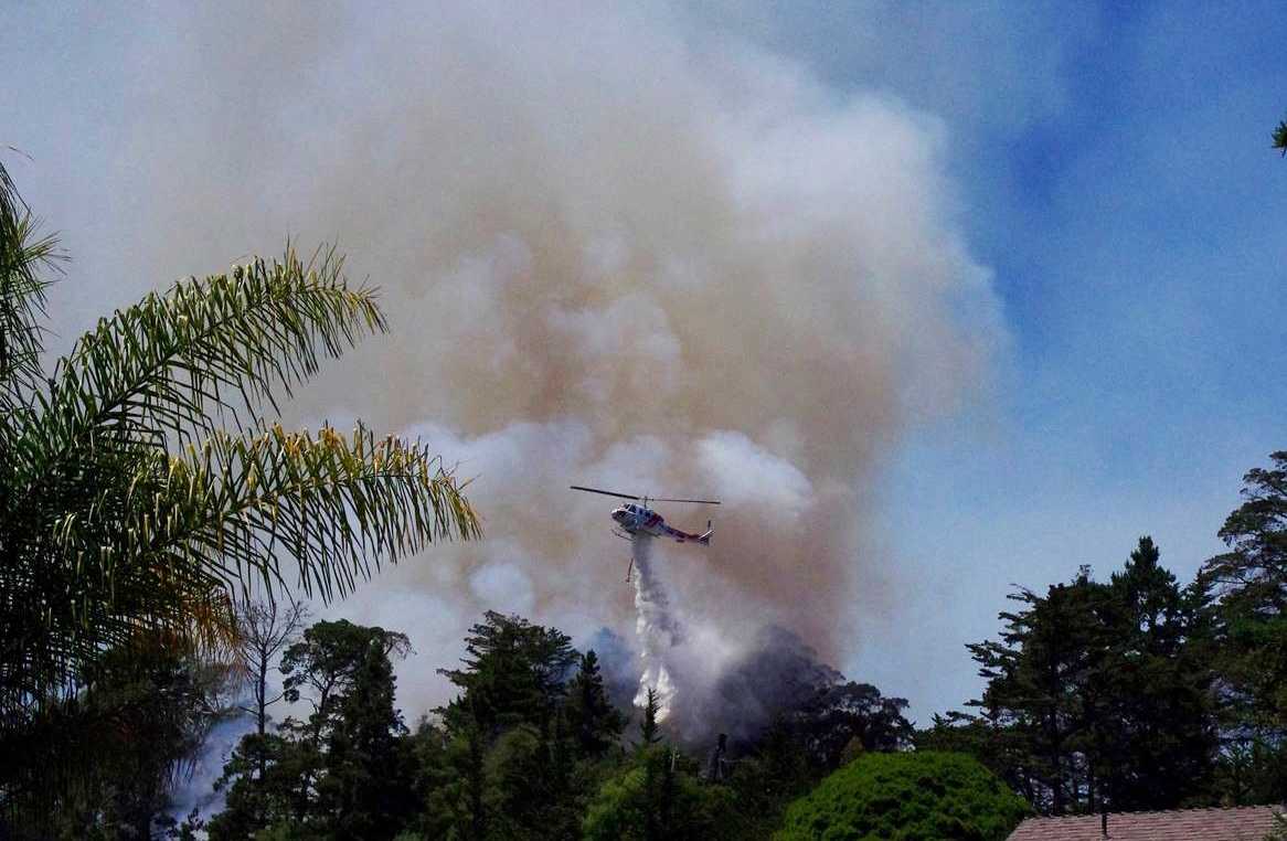 Santa Cruz DeLaveaga wildfire contained to 1 2 acre