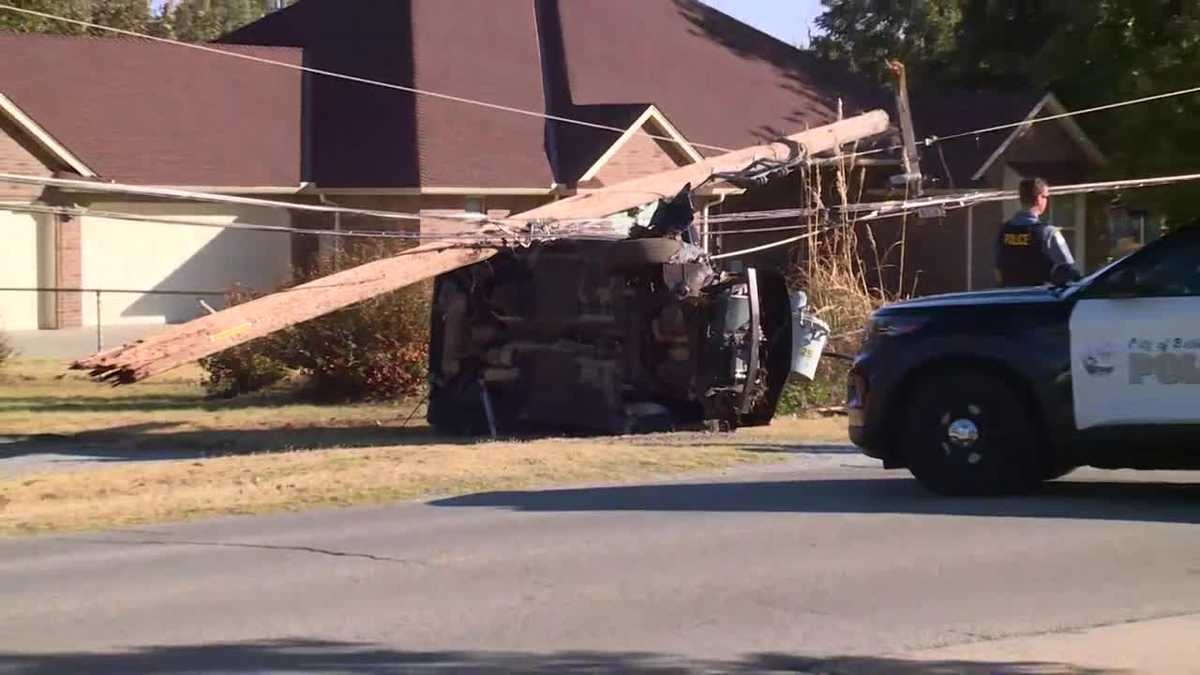 Bethany Police: Driver taken to hospital after rollover crash - KOCO