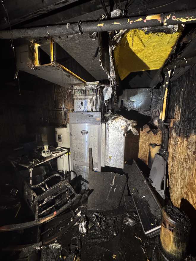 Crews battle house fire in Bethel Township