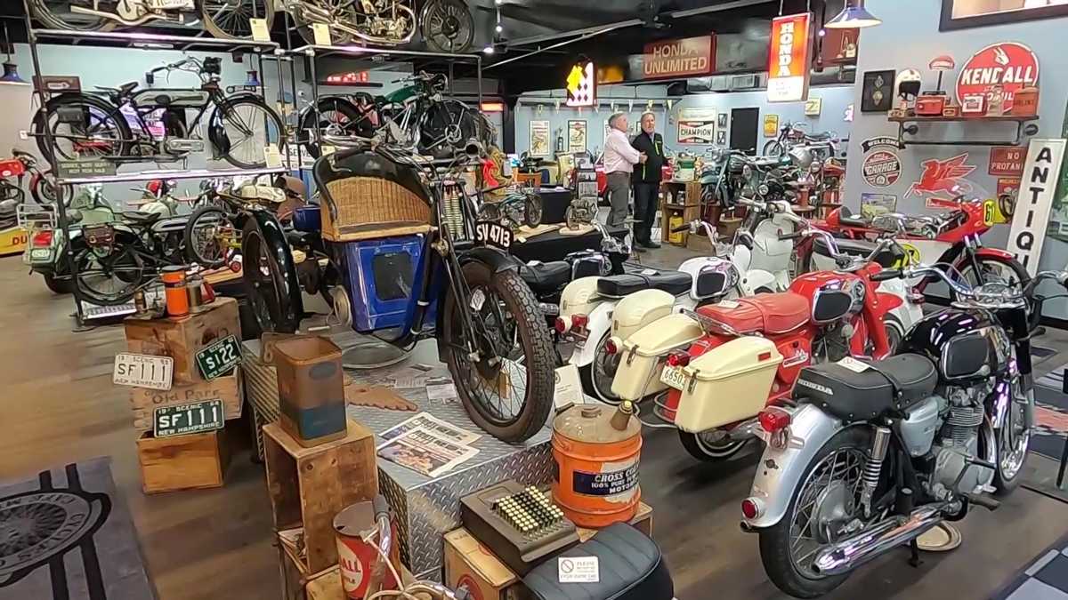 Man’s really like of bikes comes alive in North Shore museum
