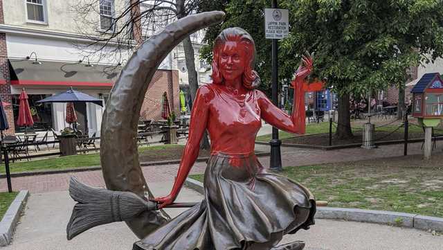 Man pleads guilty to dousing 'Bewitched' statue in red paint - Vimarsana News