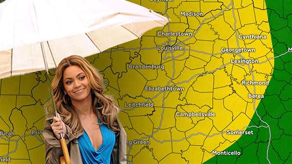 Weather for Beyonce's Louisville show: Rain and storm chances