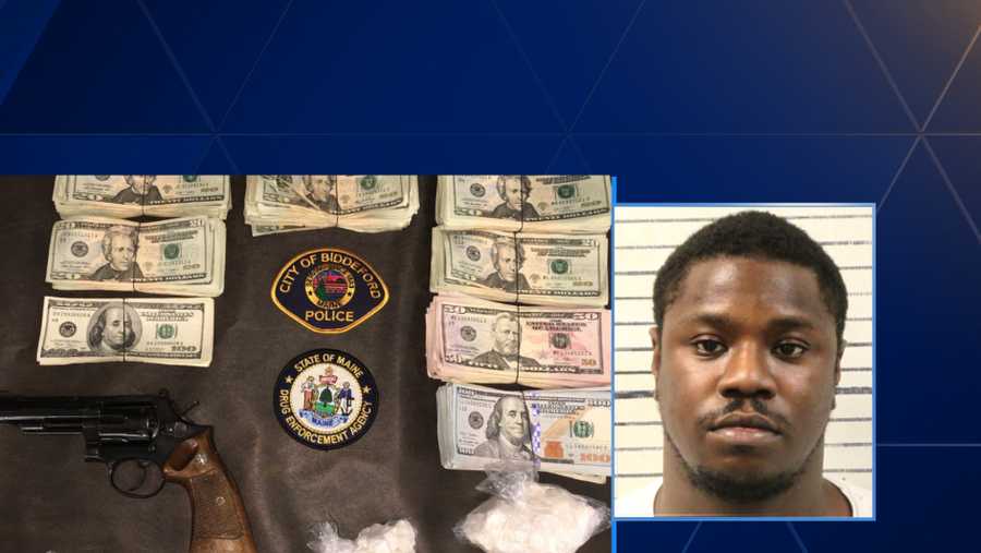 Police seize $20,000 worth of drugs in Biddeford