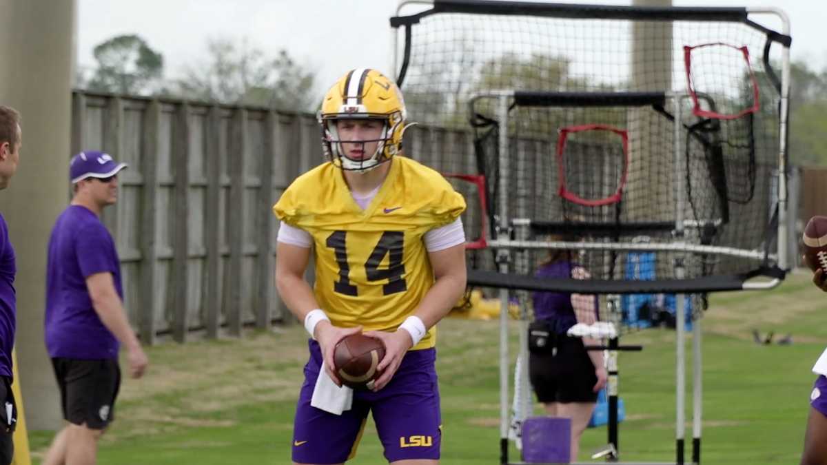 WATCH NOW LSU goes through first day of preseason practice