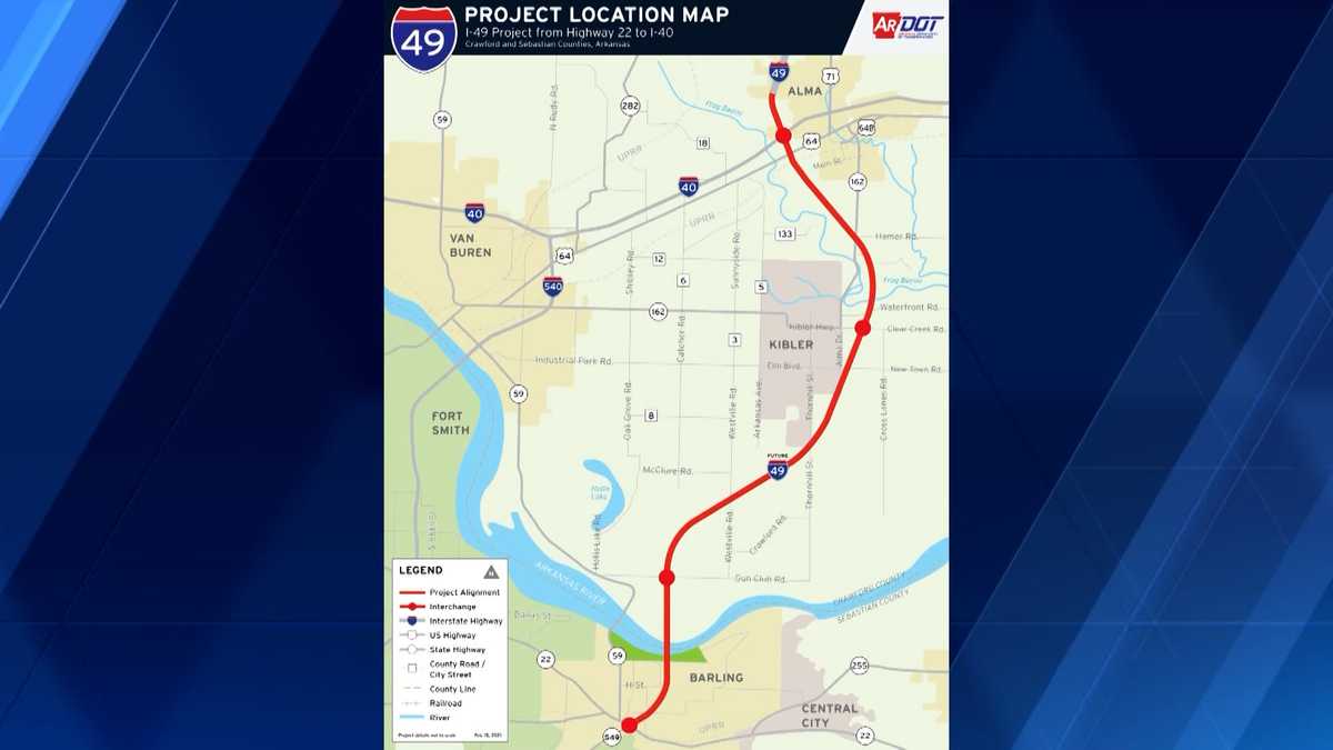 ARDOT broke ground on I49 expansion in Barling