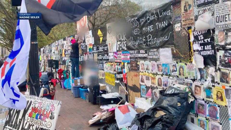 Library aims to preserve 'Black Lives Matter Fence' from protest