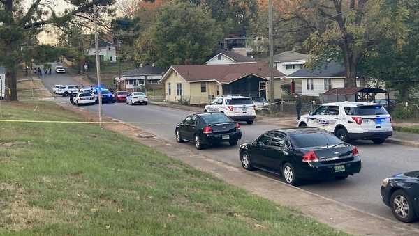 homicide scene on 38th avenue north in birmingham