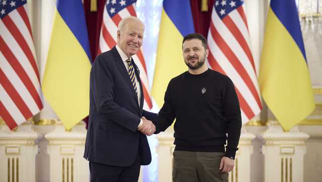 President Biden declares 'Kyiv stands' in surprise Ukraine visit - Vimarsana News