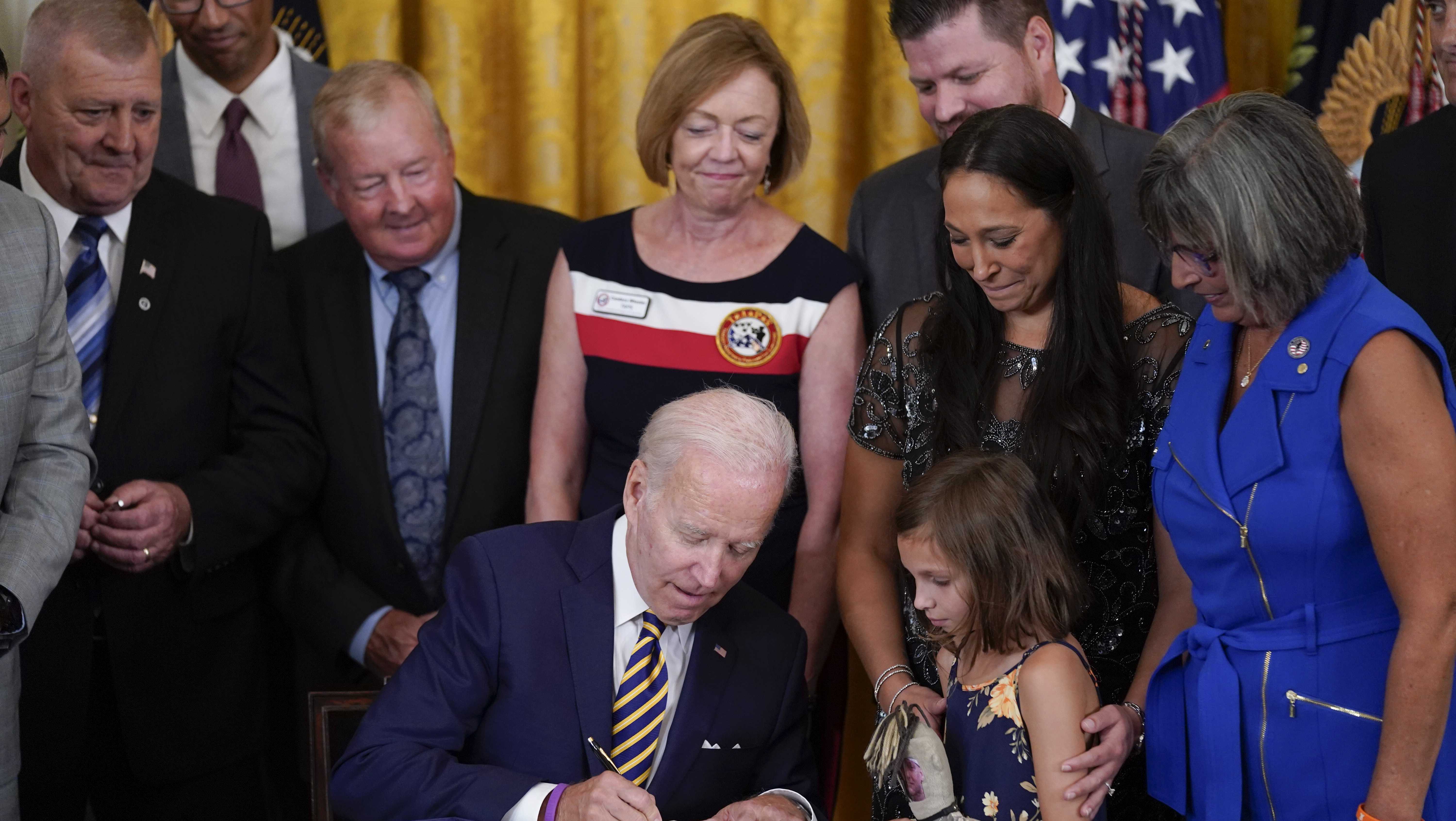 Veterans health bill marks a personal victory for Biden - Vimarsana News
