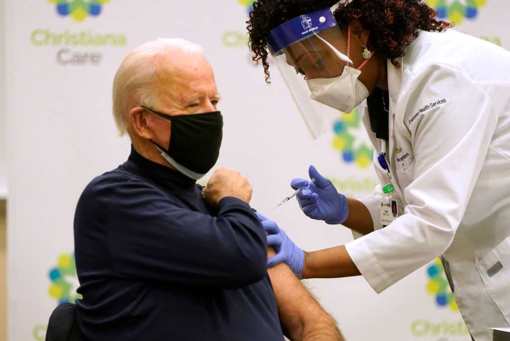 President-elect Joe Biden Receives First Dose Of COVID-19 Vaccine