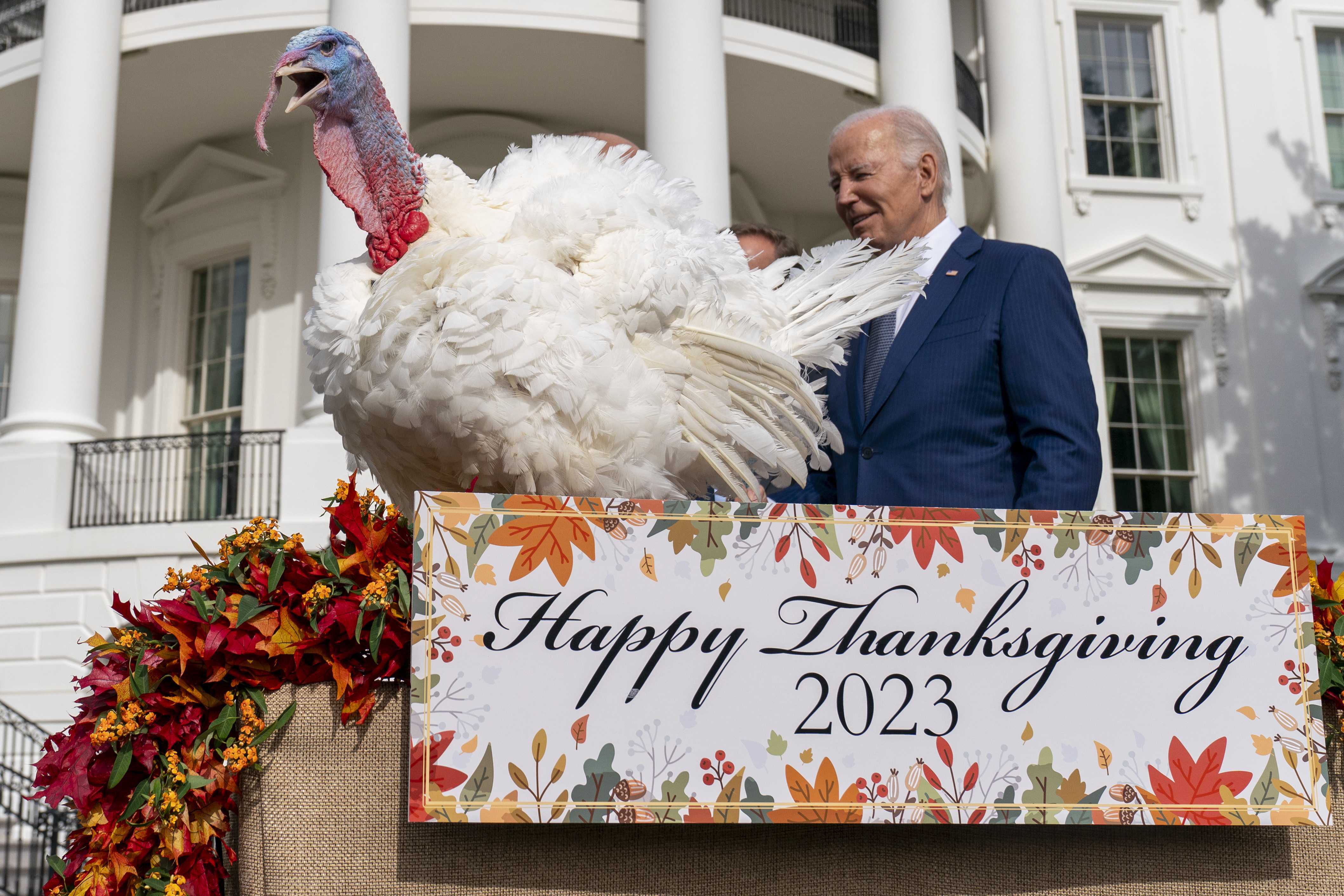 Biden Spends Part Of His Birthday Pardoning Thanksgiving Turkeys