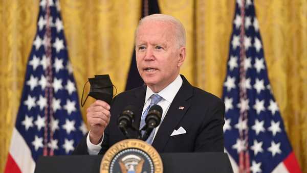 President Joe Biden speaks about COVID-19 vaccinations in the East Room of the White House in Washington, D.C., July 29, 2021.