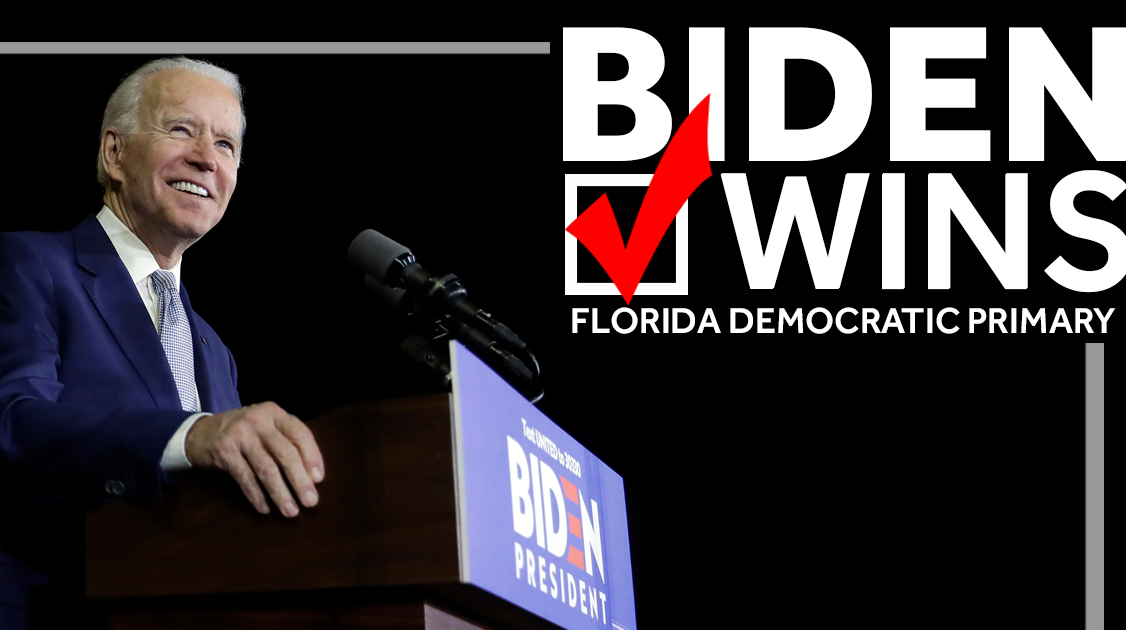 Biden wins Florida primary Former VP beats Sanders