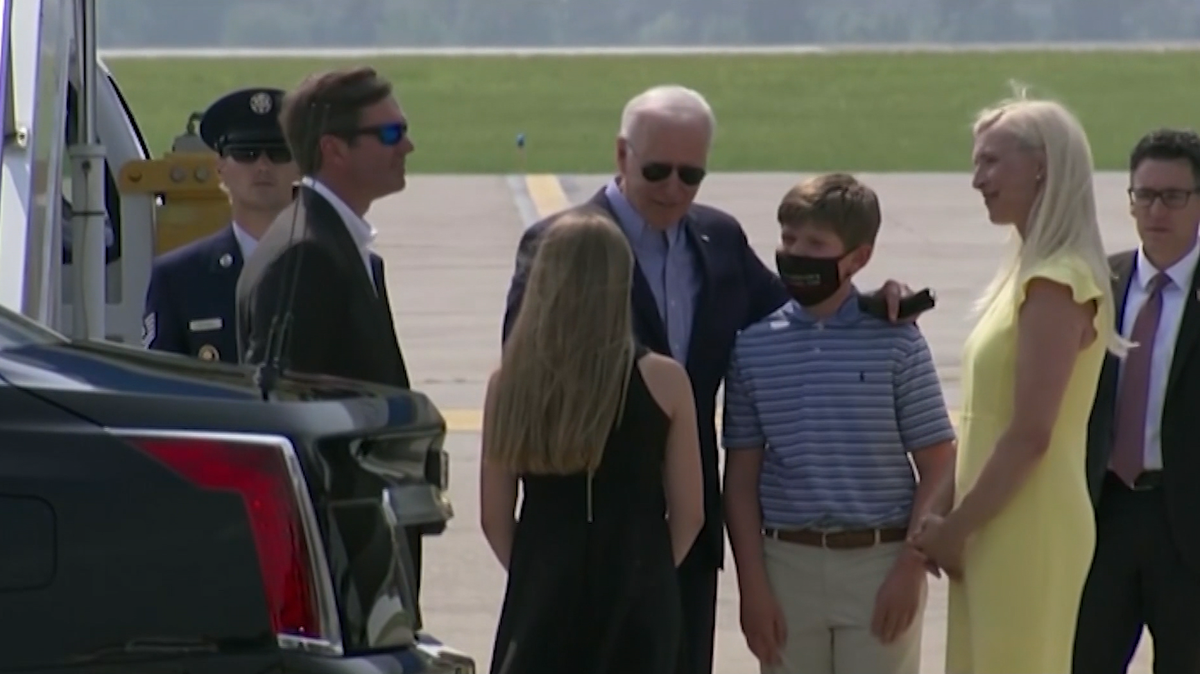 What Did President Biden And Gov Beshear Talk About At The Airport In 