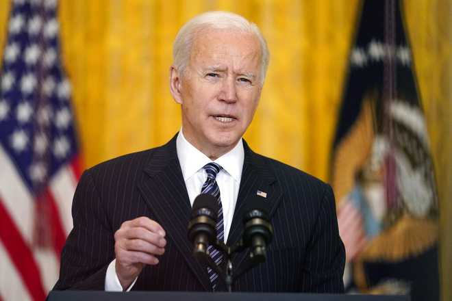 President&#x20;Joe&#x20;Biden&#x20;speaks&#x20;about&#x20;COVID-19&#x20;vaccinations,&#x20;from&#x20;the&#x20;East&#x20;Room&#x20;of&#x20;the&#x20;White&#x20;House,&#x20;Thursday,&#x20;March&#x20;18,&#x20;2021,&#x20;in&#x20;Washington.&#x20;&#x28;AP&#x20;Photo&#x2F;Andrew&#x20;Harnik&#x29;