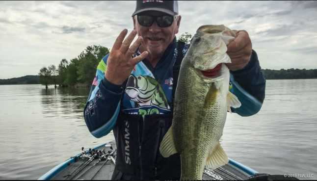Bass fisherman Tim Frederick Bass fisherman Tim Frederick