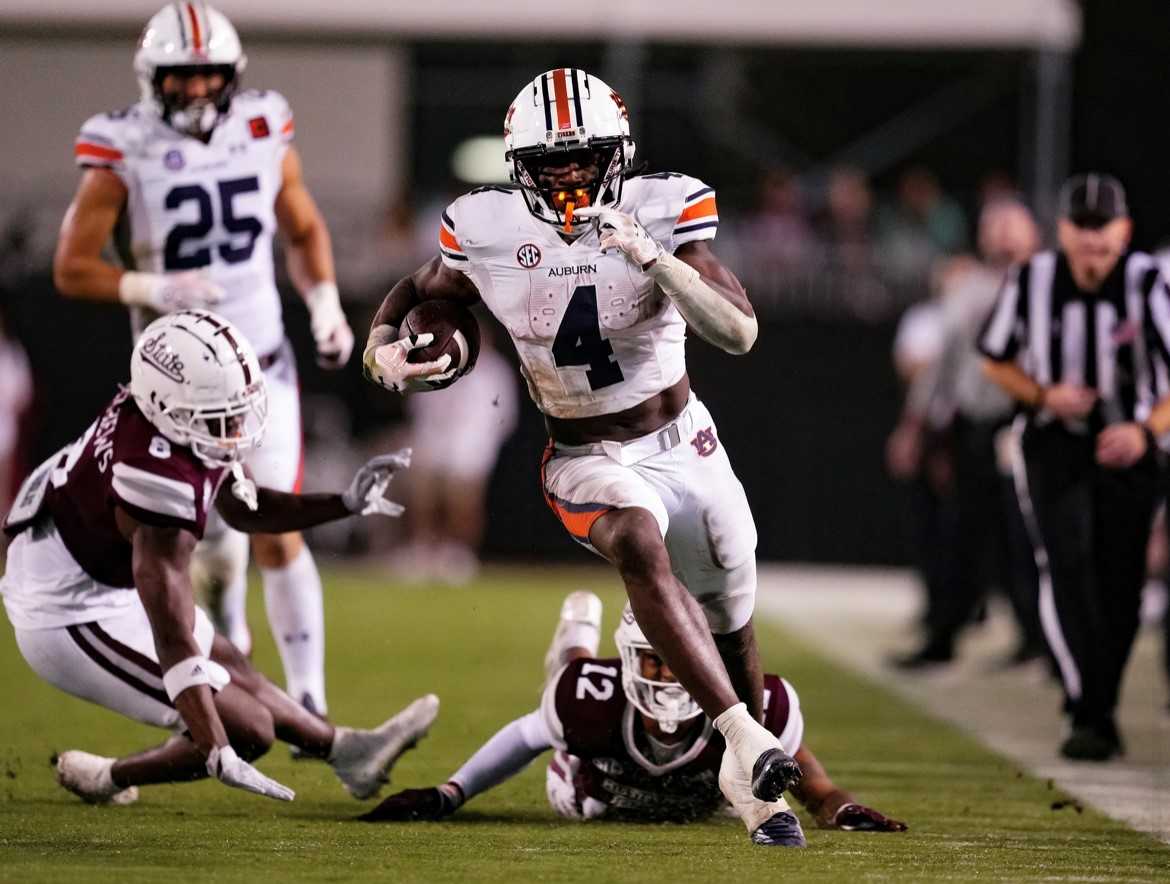 Auburn Running Back Tank Bigsby Declares For The 2023 NFL Draft