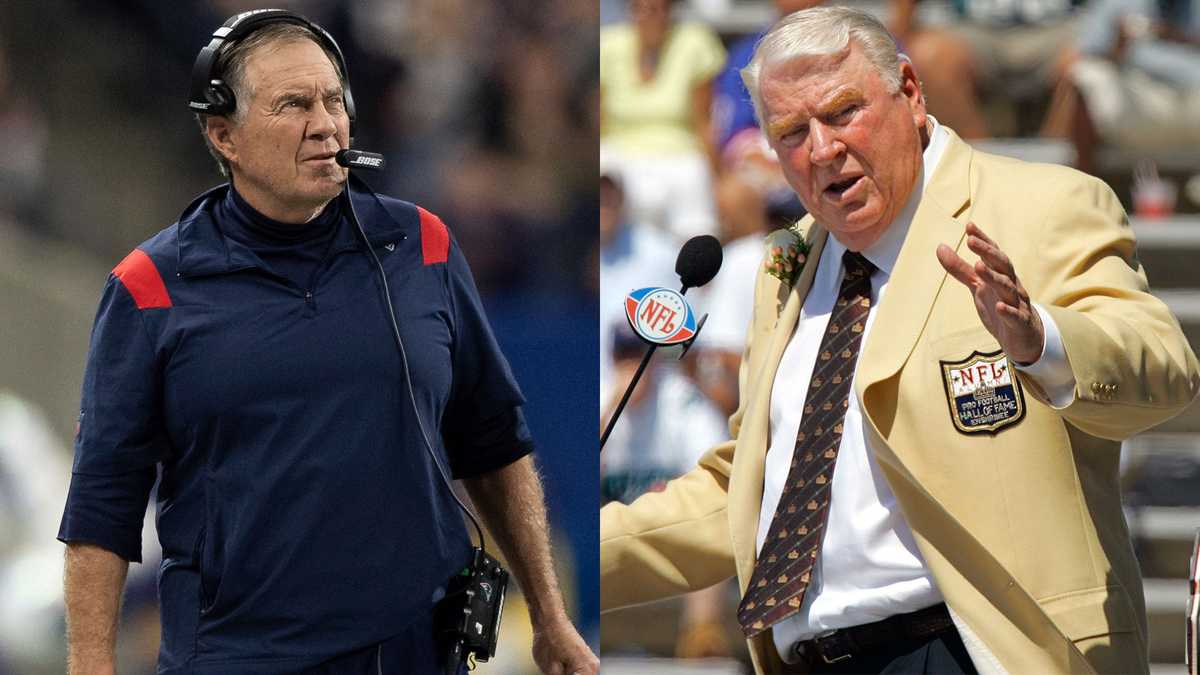 Bill Belichick pays tribute to John Madden during Patriots' Thanksgiving  game 