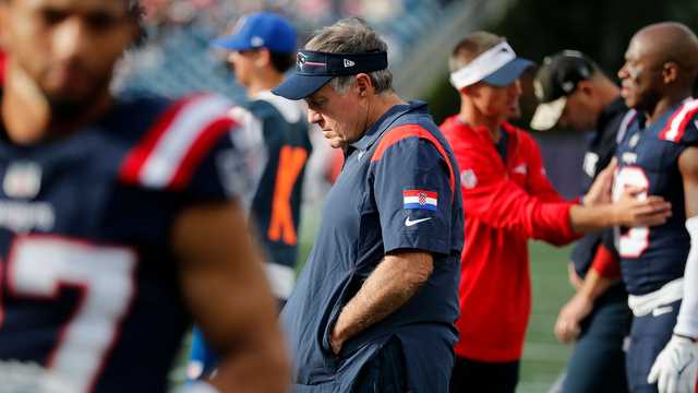 Bill Belichick has some historic NFL ties (and hats), and other thoughts -  The Boston Globe