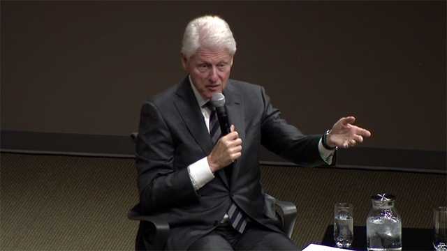 Former President Clinton to speak at Hopkins about opioids
