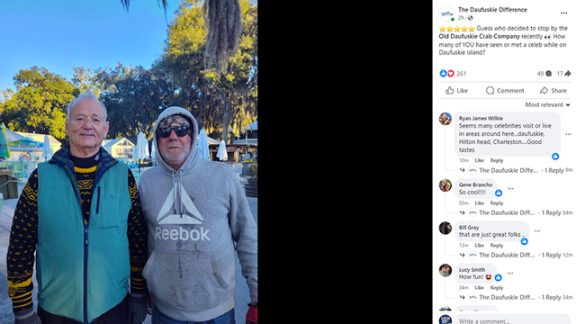 Bill Murray spotted on Daufuskie Island in South Carolina - Vimarsana News