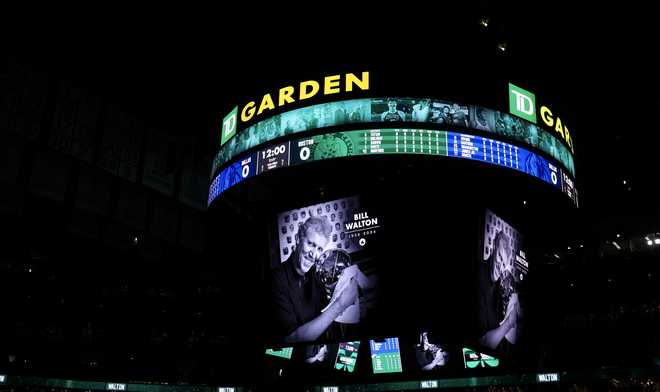 Former&#x20;NBA&#x20;player&#x20;Bill&#x20;Walton&#x20;is&#x20;remembered&#x20;prior&#x20;to&#x20;Game&#x20;1&#x20;of&#x20;the&#x20;2024&#x20;NBA&#x20;Finals&#x20;between&#x20;the&#x20;Dallas&#x20;Mavericks&#x20;and&#x20;Boston&#x20;Celtics&#x20;at&#x20;TD&#x20;Garden&#x20;on&#x20;June&#x20;6,&#x20;2024&#x20;in&#x20;Boston,&#x20;Massachusetts.