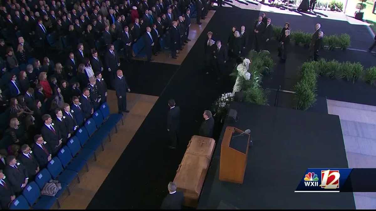 Thousands gather to remember the Reverend Billy Graham